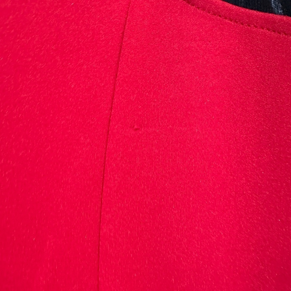 Skater black & red dress mesh detail size 12 used chemistry ladies party - Picture 8 of 14